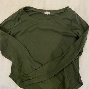 green garage long sleeve